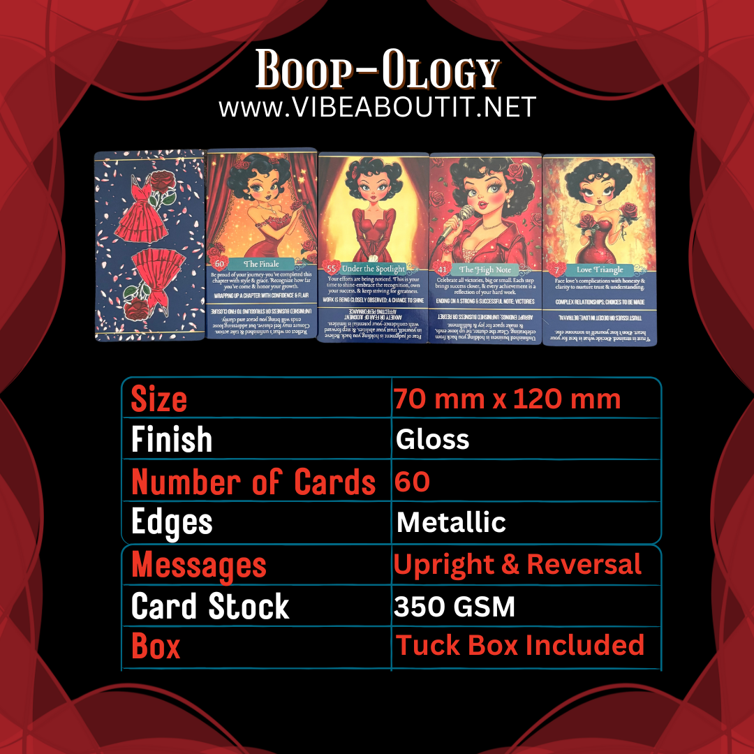Boop-Ology 60 Card Oracle Deck