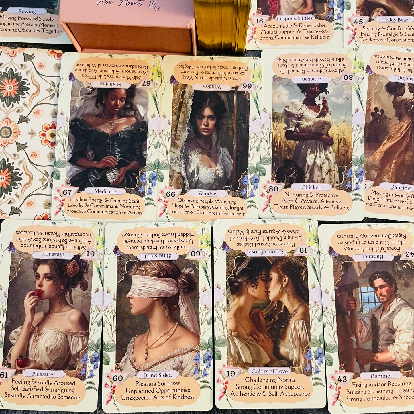 Regal Romance 80 Card Oracle Deck