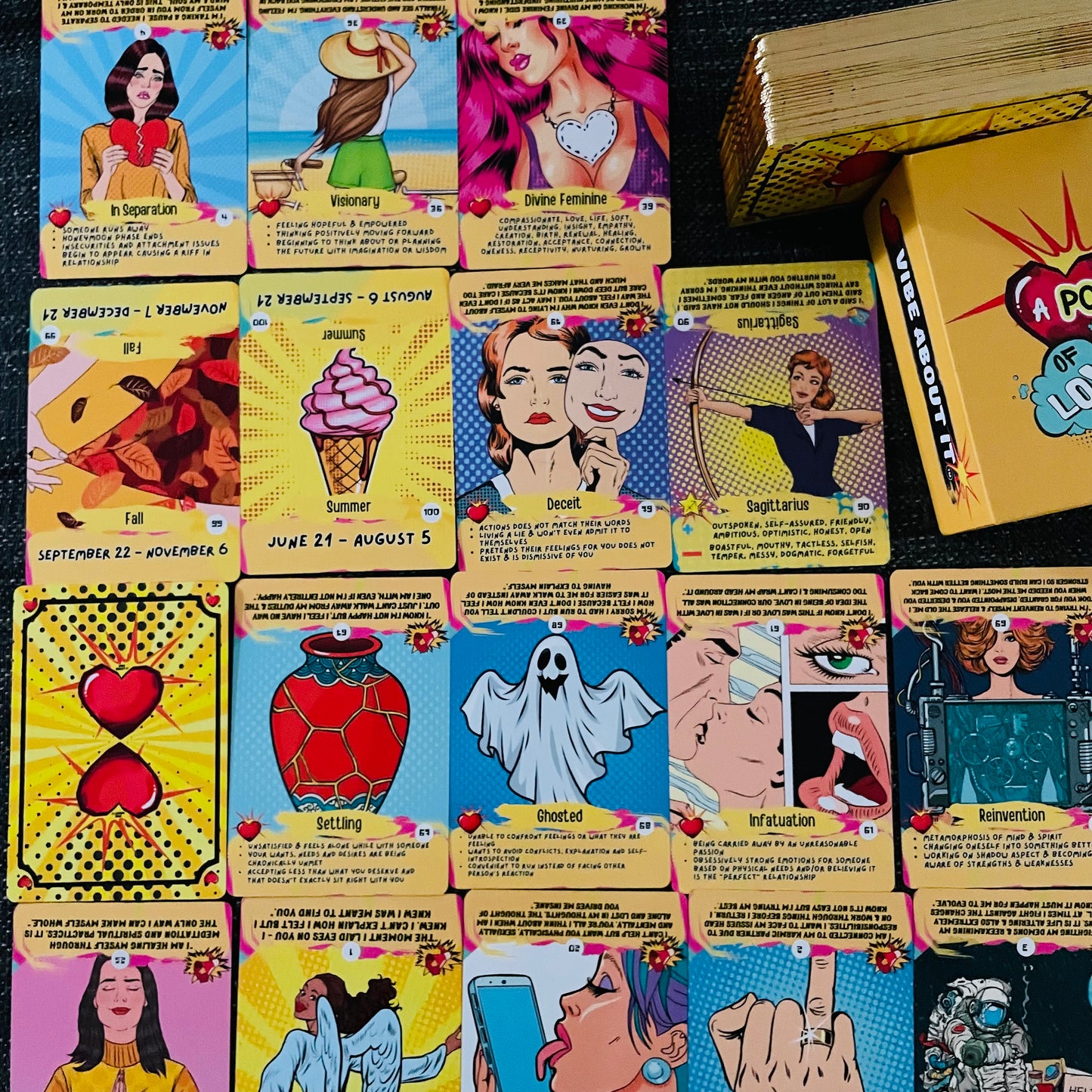 A Pop of Love Oracle Deck