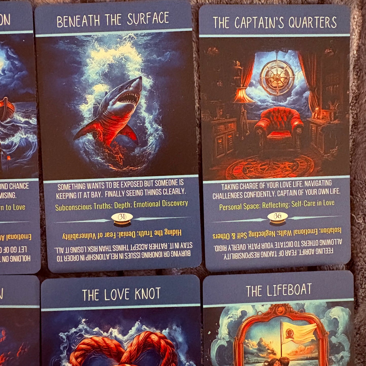 Nautical Twilight Oracle 40 Card Deck