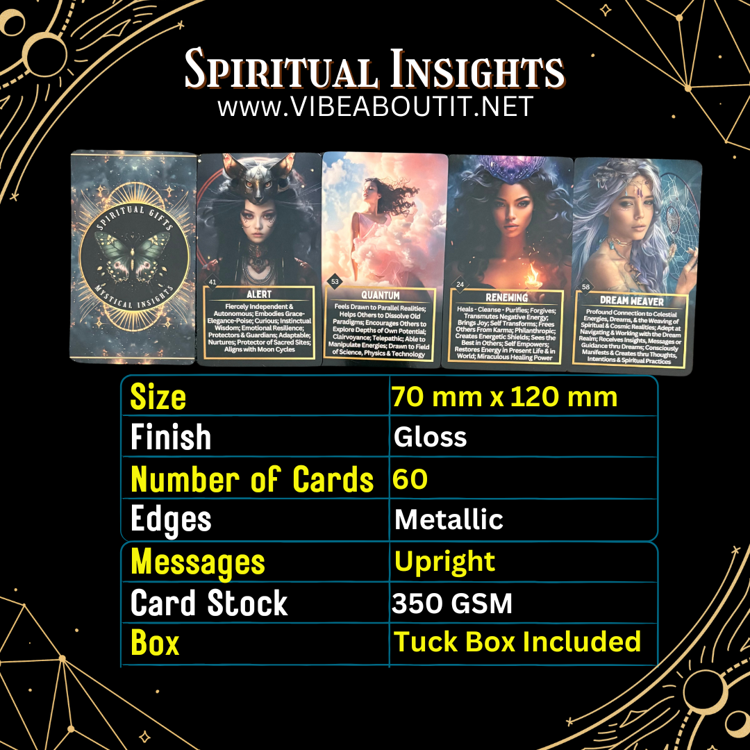Spiritual Gifts and Mystical Insights Oracle Deck