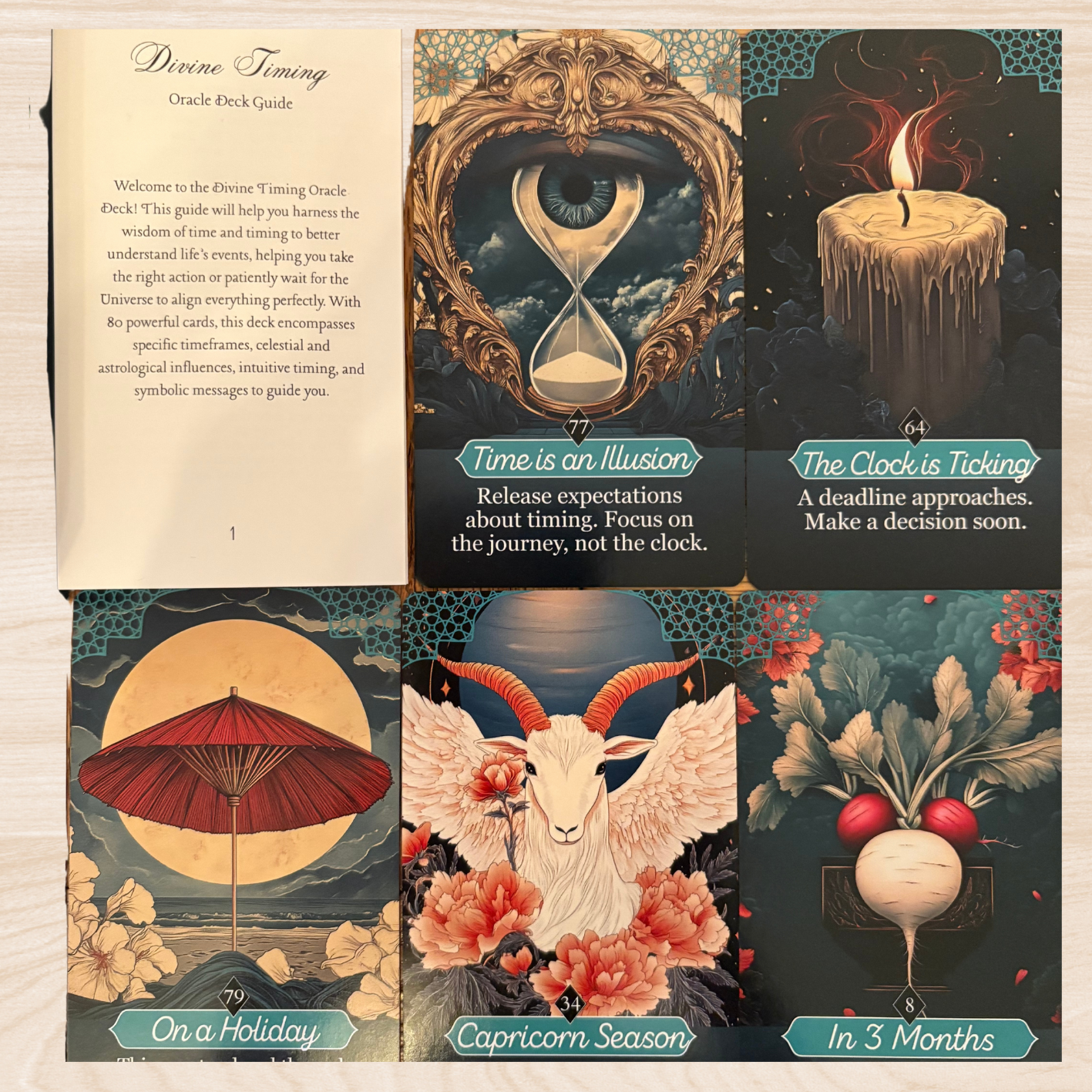 Divine Timing Oracle Deck 80 Cards