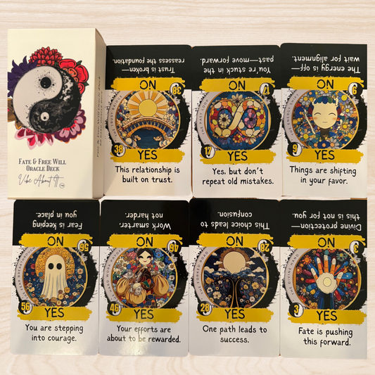Fate & Free Will Oracle Deck 60 Cards
