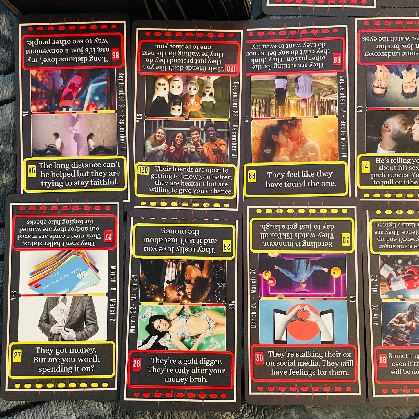 Lie Detector Oracle Deck 120 Cards