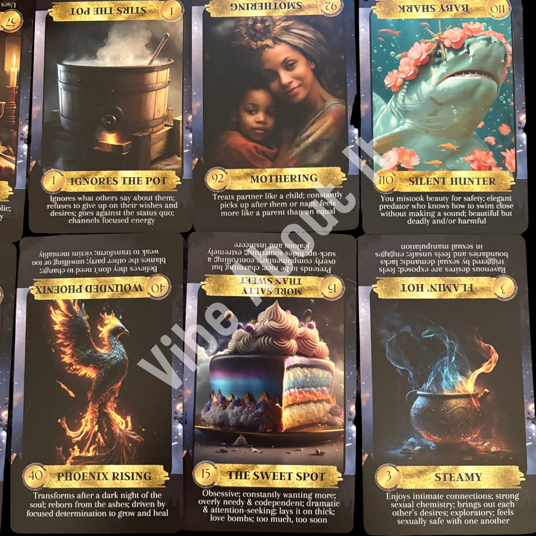 Shadow Love Tea Oracle Deck 110