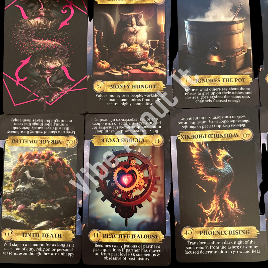 Shadow Love Tea Oracle Deck 110