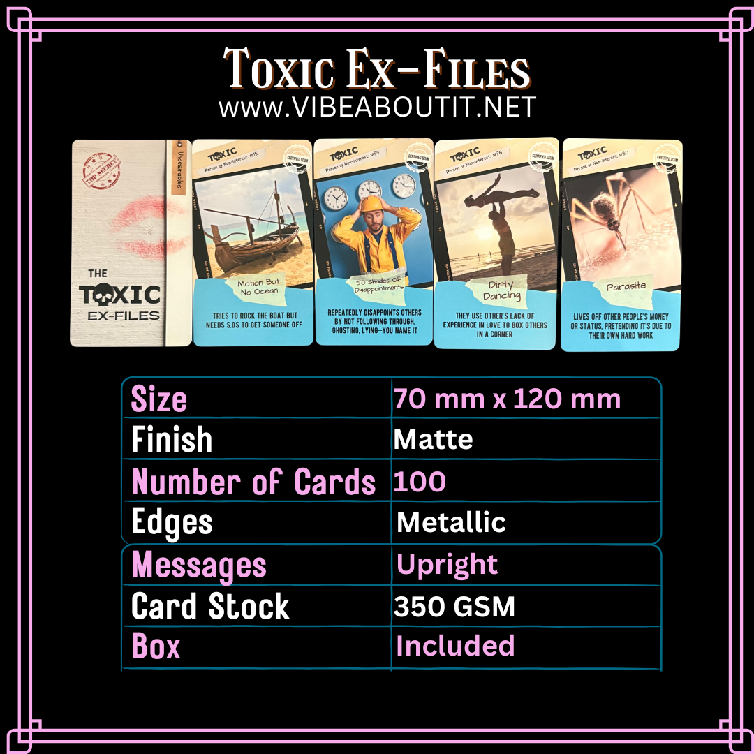 The Toxic Ex-Files