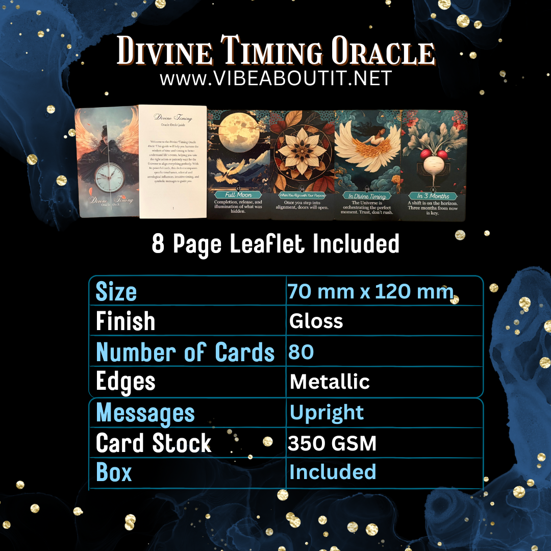 Divine Timing Oracle Deck 80 Cards