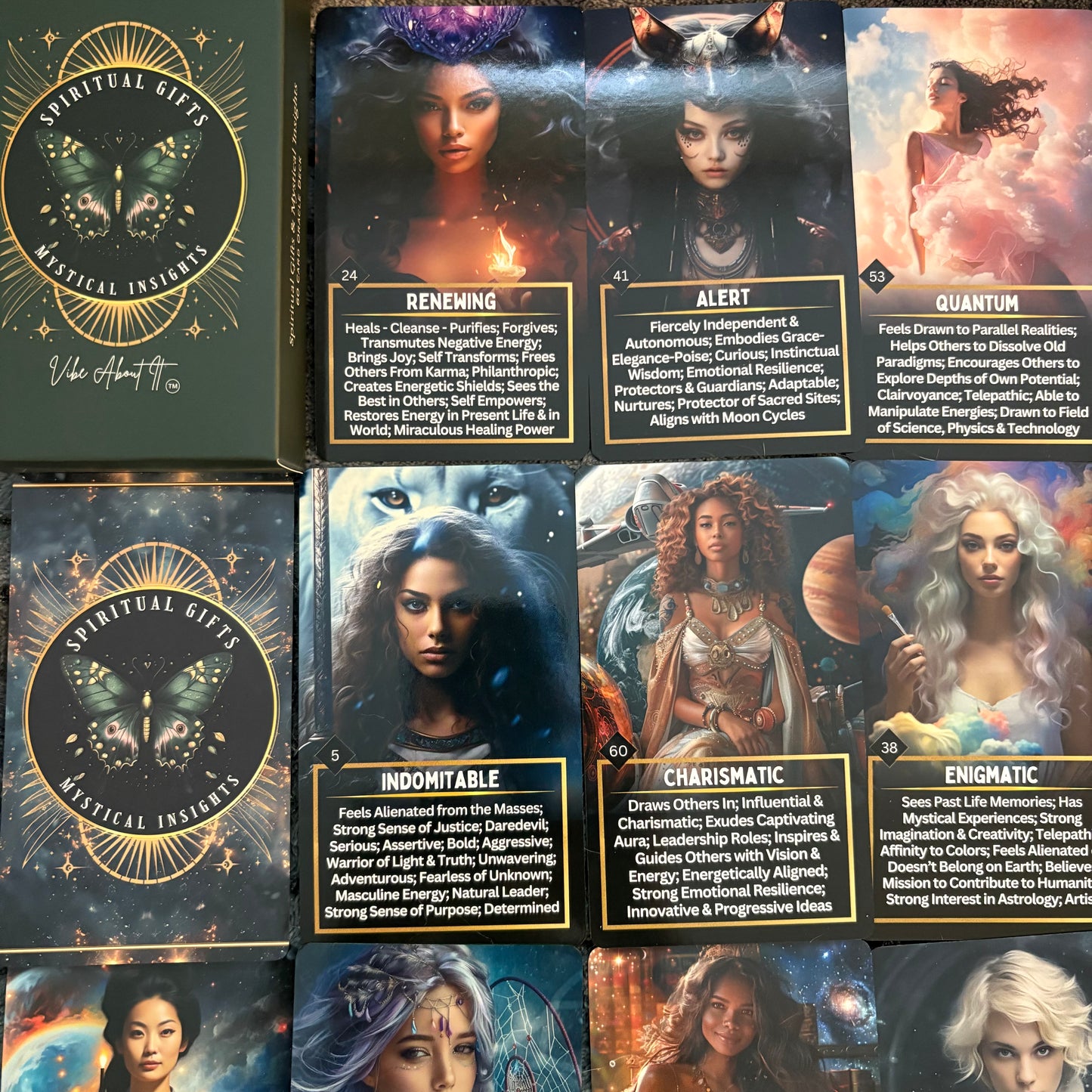 Spiritual Gifts and Mystical Insights Oracle Deck