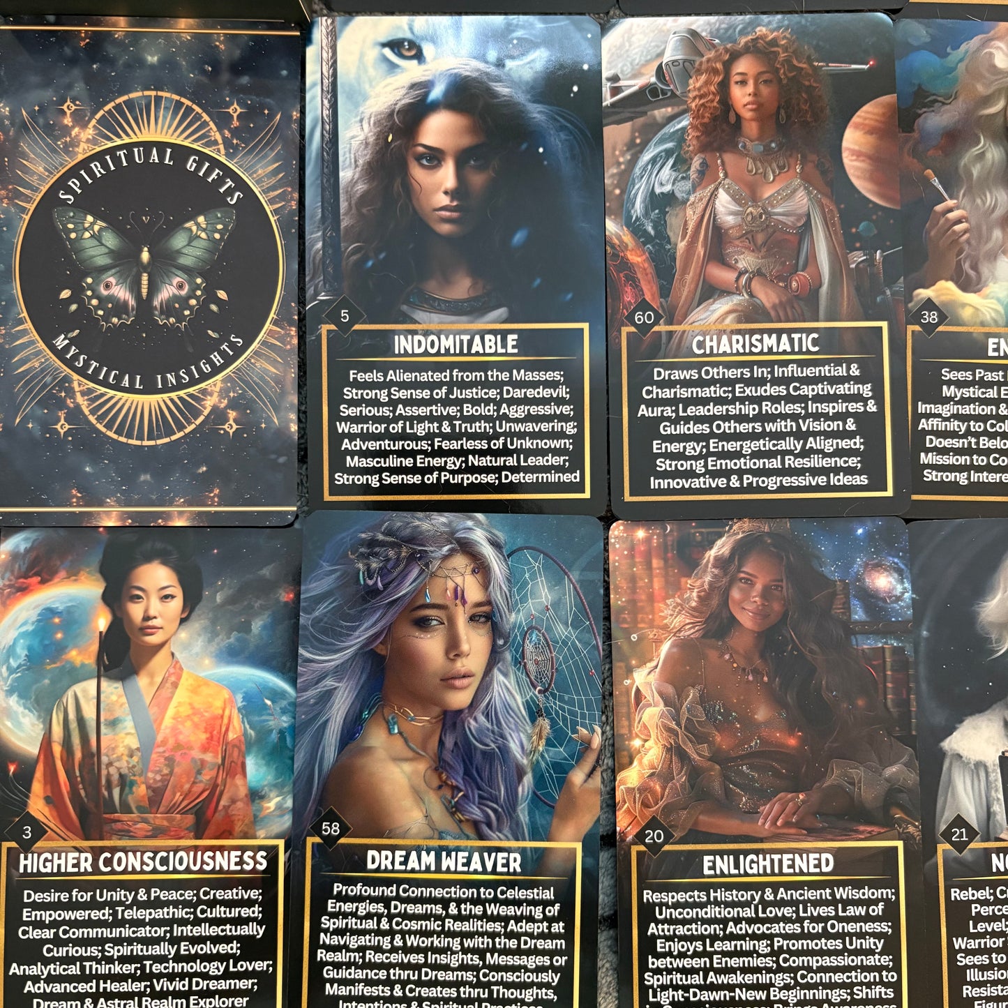 Spiritual Gifts and Mystical Insights Oracle Deck
