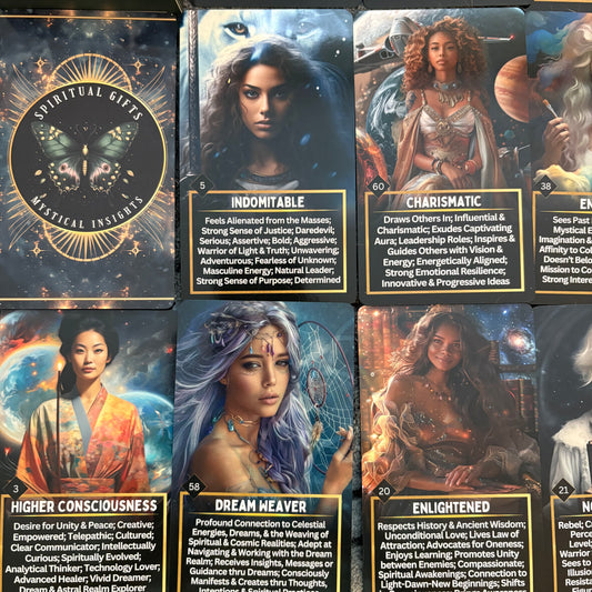 Spiritual Gifts and Mystical Insights Oracle Deck
